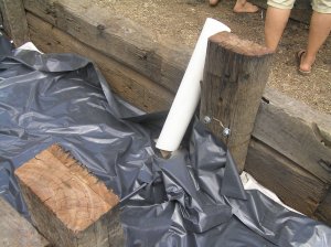 Polys Sheet and Watering Pipe